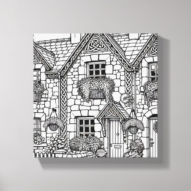 Terrace House #27 Leinwanddruck (Vorderseite)