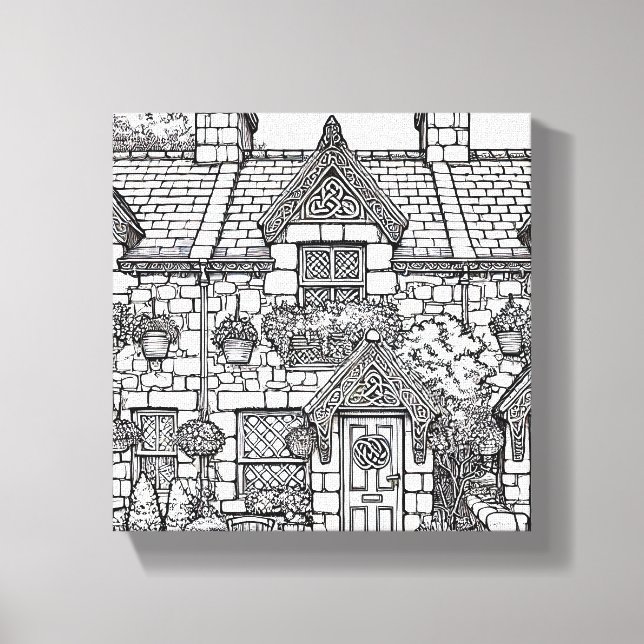 Terrace House #30 Leinwanddruck (Vorderseite)