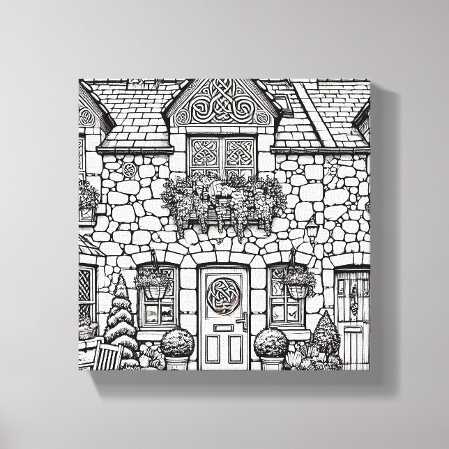 Terrace House #32 Leinwanddruck (Vorderseite)