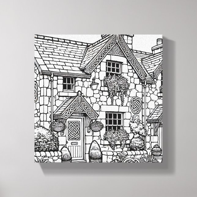 Terrace House #39 Leinwanddruck (Vorderseite)