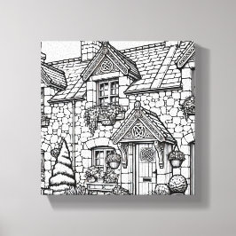 Terrace House #40 Leinwanddruck