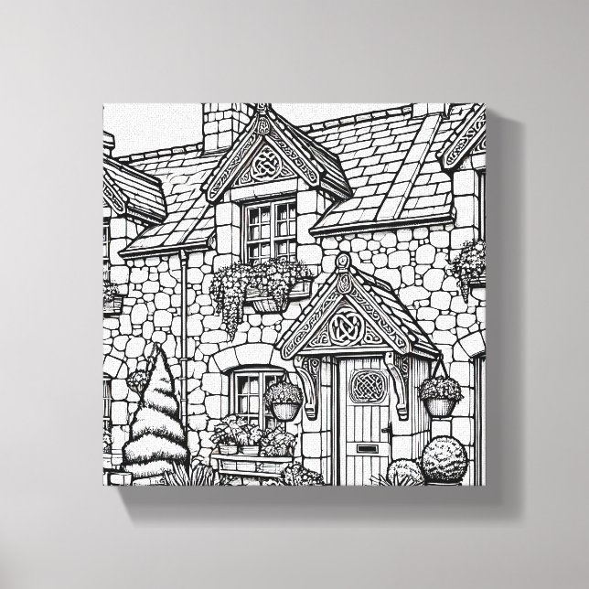 Terrace House #40 Leinwanddruck (Vorderseite)