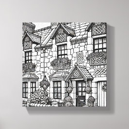 Terrace House #46 Leinwanddruck