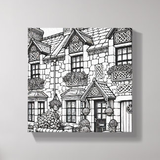 Terrace House #46 Leinwanddruck