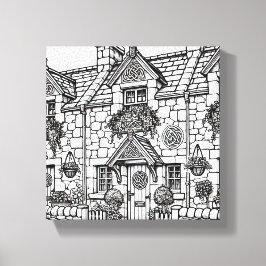 Terrace House #9 Leinwanddruck