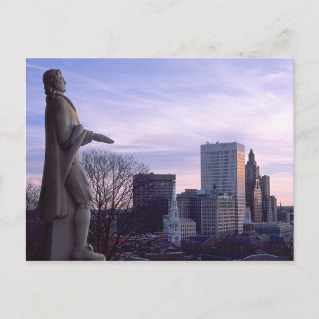 Terrace Park at Providence, RI Postkarte (Vorderseite)