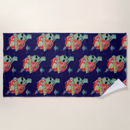 Terracolas - Alien-Angst vor Menschen Strandtuch