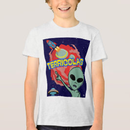 Terracolas - Alien-Angst vor Menschen Tri-Blend Shirt