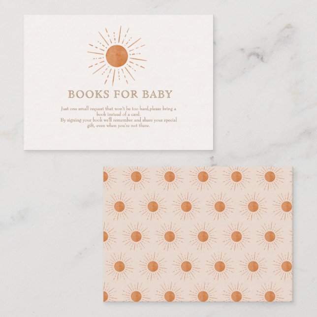 Terracota Beach Lounge Begleitkarte (Vorne/Hinten)