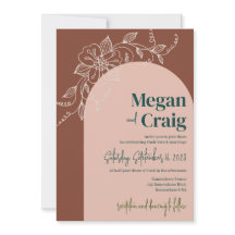 Terracotta Arch Floral Boho Rustikale Hochzeit Ein
