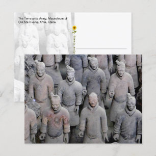 Terracotta Army, Xi'an, China - Postkarte