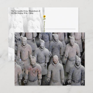 Terracotta Army, Xi'an, China - Postkarte