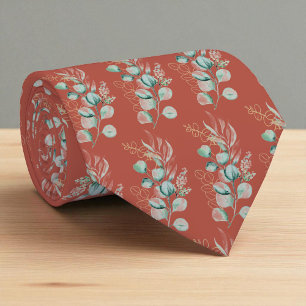 Terracotta auf dem Monte San Giorgio Krawatte