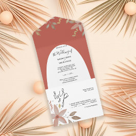 Terracotta auf dem Monte Tamaro All In One Einladung