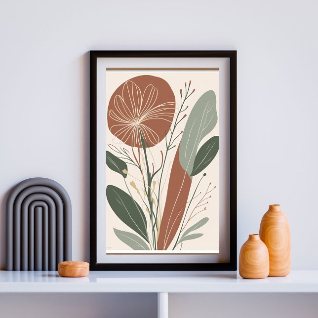 Terracotta Bloom I Poster (Von Creator hochgeladen)