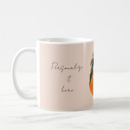 Terracotta Boho Botanical Mom and Baby Kaffeetasse