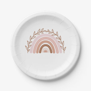 Terracotta Boho Rainbow Paper Teller