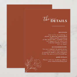 Terracotta Boho Touristik, Rosthochzeit Programm