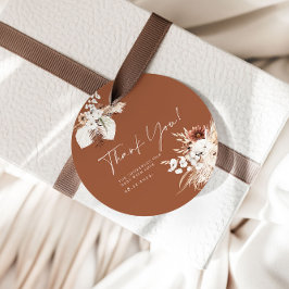 Terracotta Boho Vielen Dank Baby Dusche Geschenk T Geschenkanhänger