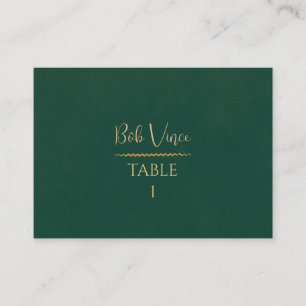 Terracotta & Gold Romantic Wedding Warm Boho Luxe Platzkarte