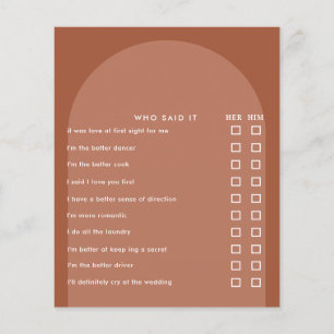 Terracotta pampas gras Modernes Brautparty