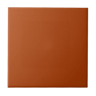 Terracotta Red Solid Color #ac3d06 Fliese