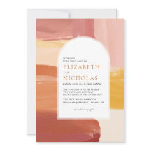 Terracotta Sunrise | Einladung von Boho