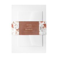 Terracotta und White Blume Boho Wedding