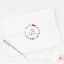 Terracotta und White Blume Boho Wedding