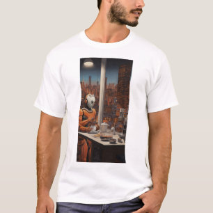 Terracotta Warrior trifft Futuristic Robotics T-Sh T-Shirt