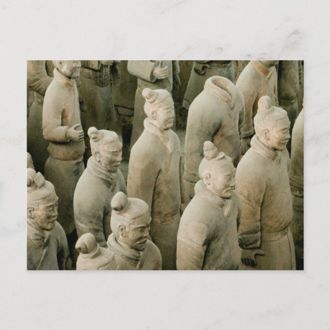 Terracotta Warriors Postkarte (Vorderseite)