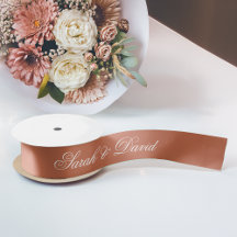 Terracotta Wedding Elegante White Calligraphy Brow