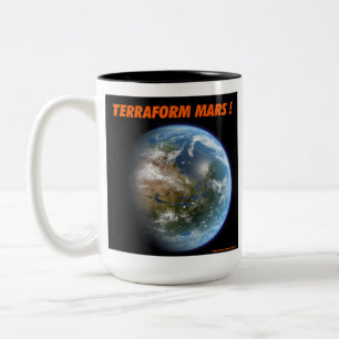 Terraform Mars Zweifarbige Tasse