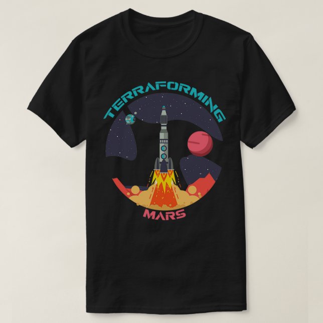 Terraforming Mars Classic TShirt (Design vorne)