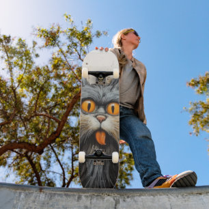 TERRAIN DE SKATEBOARD CHAT SCRUFFY