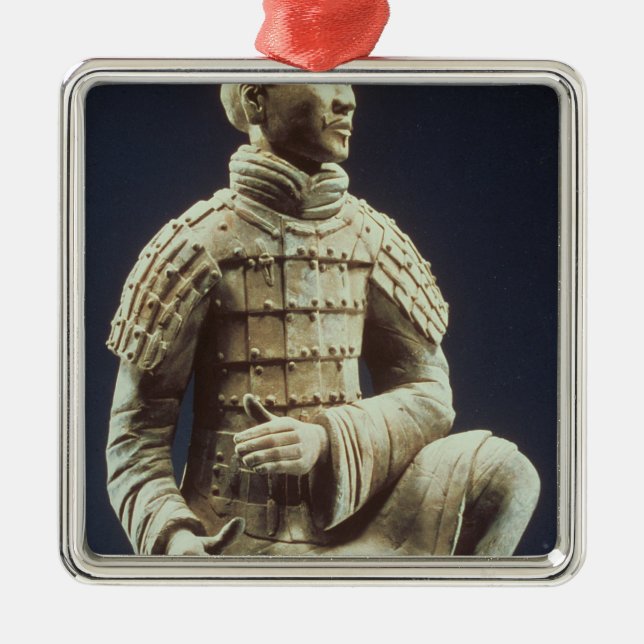 Terrakotta-Armee, Qin-Dynastie, 210 BC Ornament Aus Metall (Vorne)