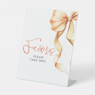Terrakotta-Bogen-Geschenke zur Hochzeitsfeier Sockelschild