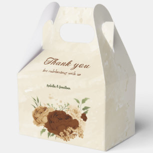 Terrakotta-Erdton Blumenzwiebeldörfchen Geschenkschachtel