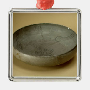 Terrakotta malte graue Waren, Hastinapur, 800-400 Ornament Aus Metall