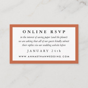 Terrakotta-roter Rahmen, der on-line-UAWG Karte