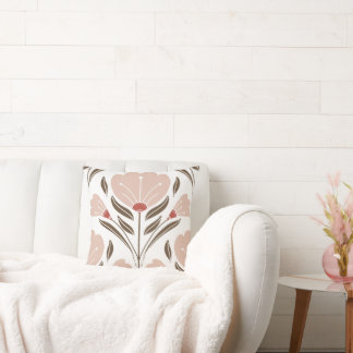Terrakotta- und Blush-Muster Kissen