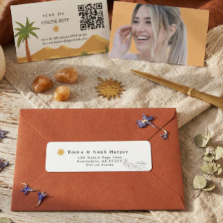 Terrakotta-Wüsten-Boho-Viral-Klassische Hochzeit