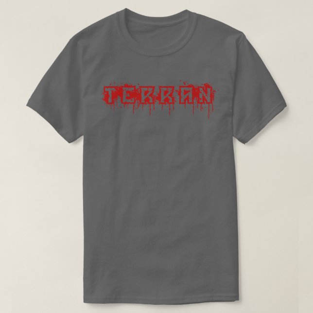 Terran Vorname Halloween Costume Personalisiert  T-Shirt (Design vorne)