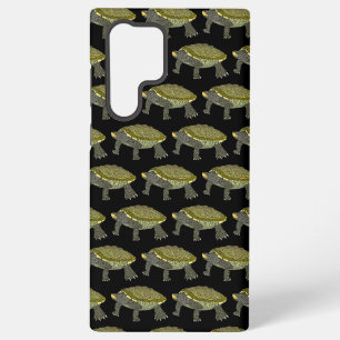 Terrapin (Muster schwarz) - Samsung Case Galaxy Hülle