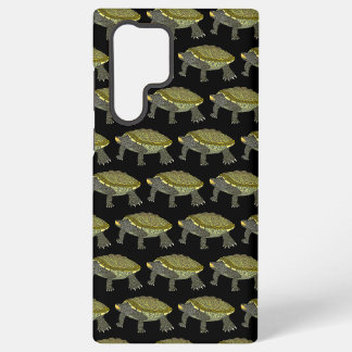 Terrapin (Muster schwarz) - Samsung Case Galaxy Hülle