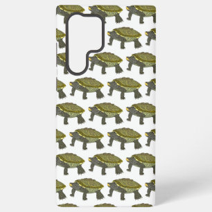 Terrapin (Muster weiß) - Samsung Case Galaxy Hülle
