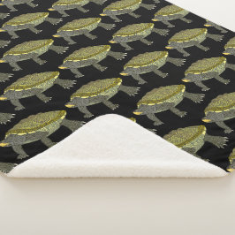 Terrapin (pattern blanket) - Sherpa Blanket Sherpadecke