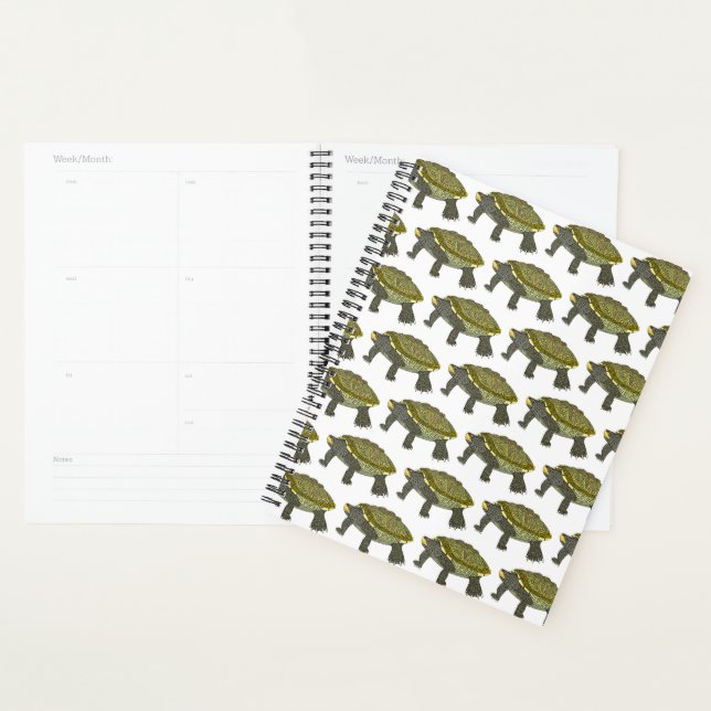 Terrapin (pattern white) - Planner Planer (Anzeige)