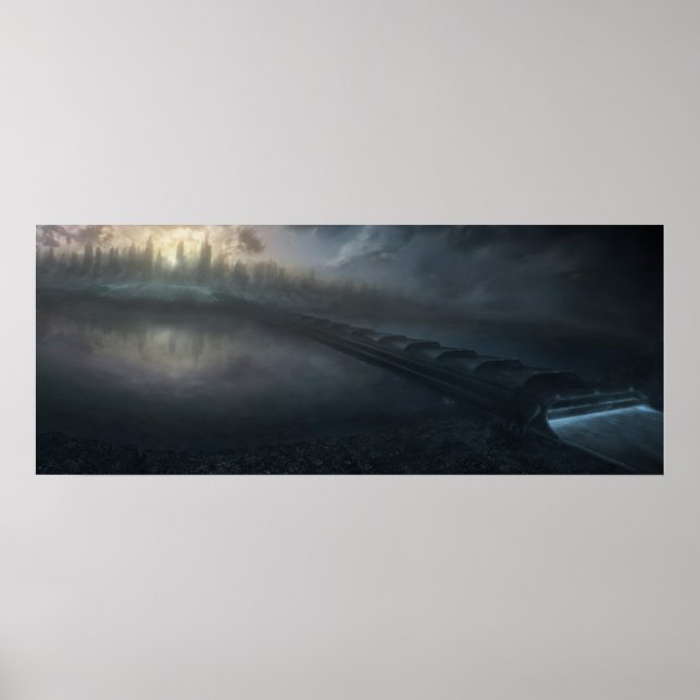 Terrapin-Stadt Poster (Vorne)