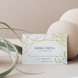 Terrarium RSVP Card Karte